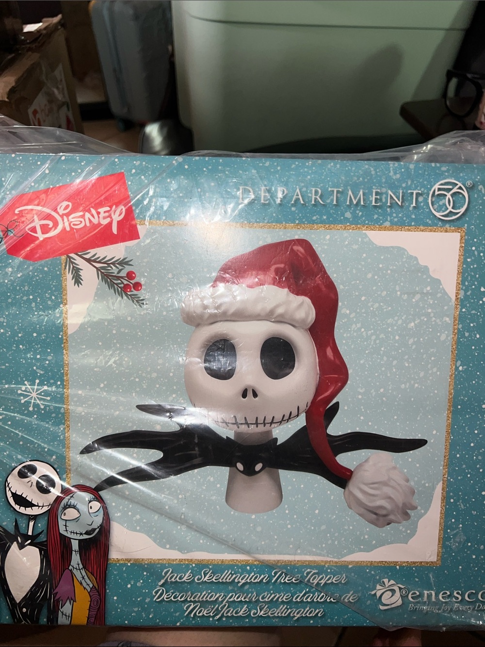The Nightmare Before Christmas Sandy Claws Jack Tree Topper Brand New